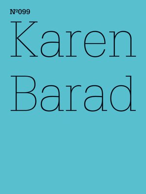 cover image of Karen Barad
